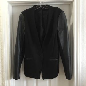 Madewell Leather Trim Jacket - 10